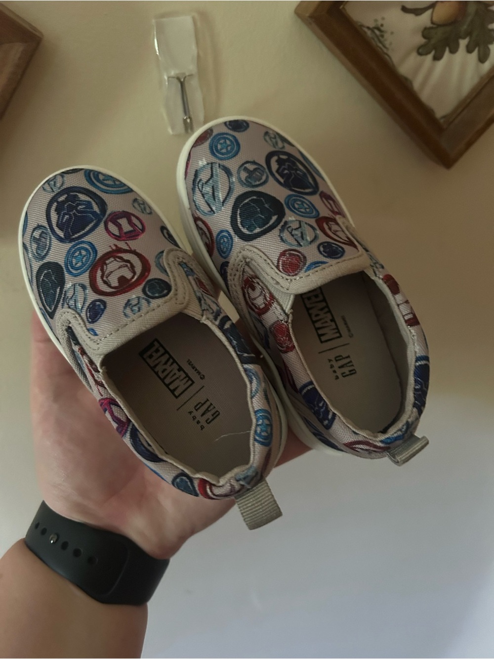 Baby Gap Marvel Avengers Slip On Shoes